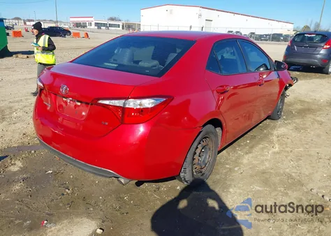 2016 Toyota Corolla Le Plus from USA, damaged, VIN 5YFBURHE0GP493860